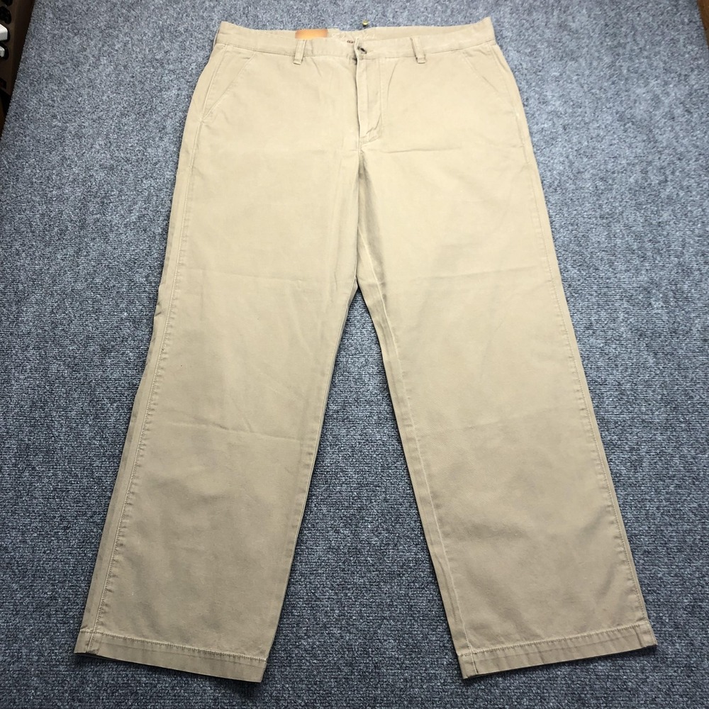 Indigo Palms Co Pants Mens 38x30 Beige Classic Fit Chino Straight Leg Casual
